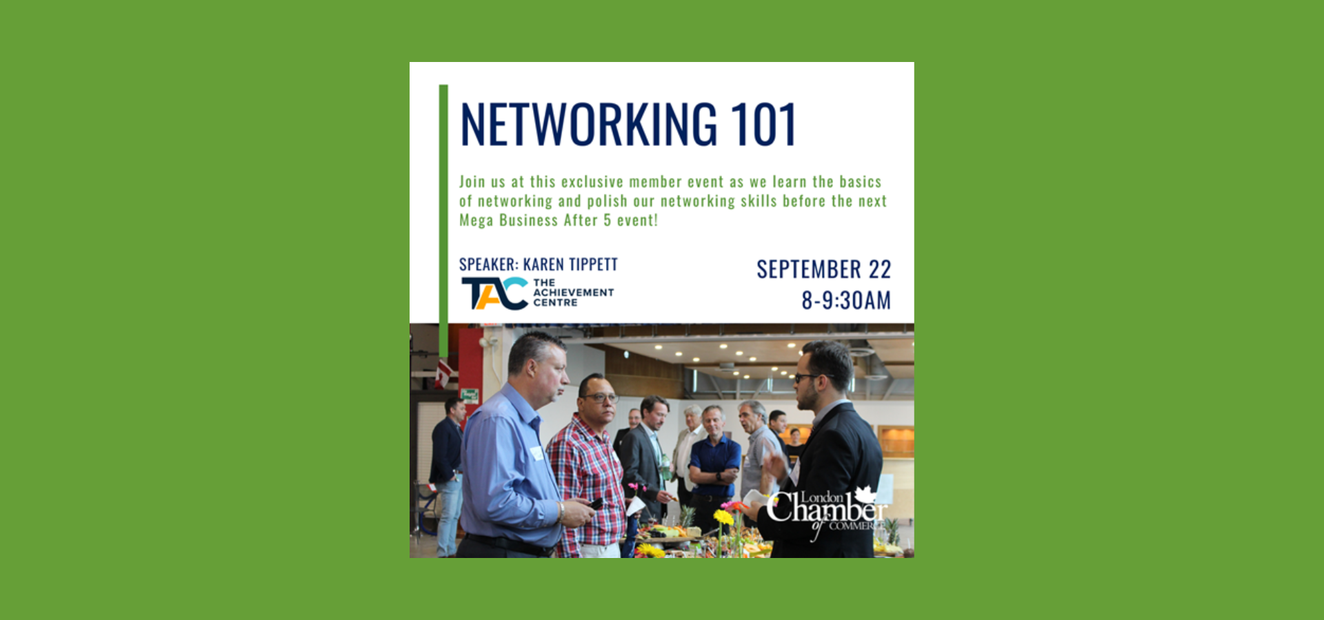 *2022 Networking 101 *Members Only Event* London Economic Development